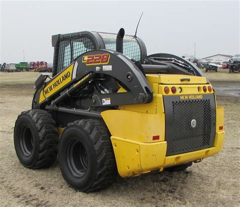 l228 skid steer|used new holland l228 skid steer.